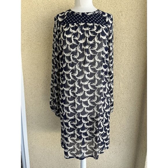 MAISON SCOTCH SCOTCH &SODA DRESS Size 1 - 8 POP ODYSSEY Sheer Casual Lightweight - Picture 6 of 10